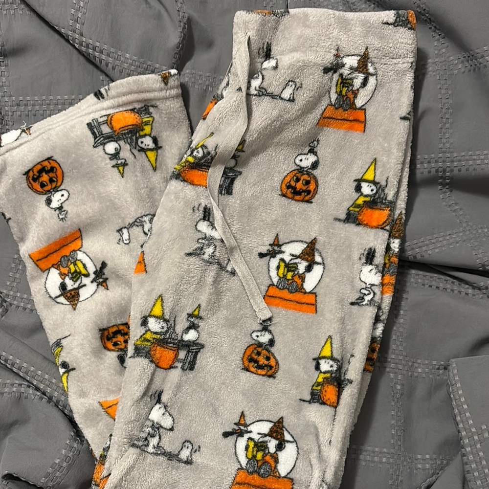 Halloween Peanuts Fleece Pajama Pants